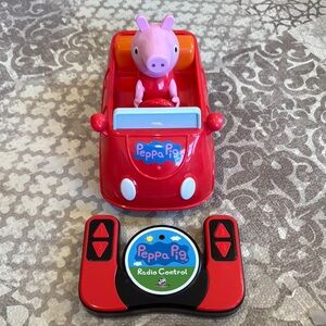 Peppa Pig Red Remote Control Car